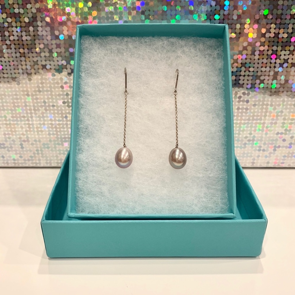 Tiffany & Co. Elsa Peretti Pearl Drop Earrings